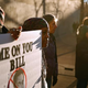 Protesters demonstrate outside Bill Cosby’s comedy show Jan. 17, 2015, at the Buell Theater in Denver.
Marc Piscotty/Getty Images